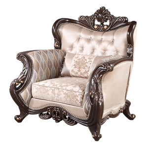 The Royal Classics Constantine Arm Chair in cherry combines heirloom craftsmanship with timeless design, making it a standout addition to any refined living space. Crafted from solid pine and detailed with premium polyurethane carvings, this chair offers 
