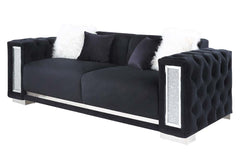 Trislar - Sofa - Black - 94-"