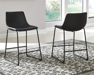  this striking bar stool serves up a fresh twist on mid-century inspired style. Faux leather upholstery has a charmingly vintage tone and a color-coordinated frame. What a timeless look for