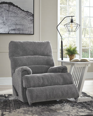 Man Fort - Graphite - Rocker Recliner