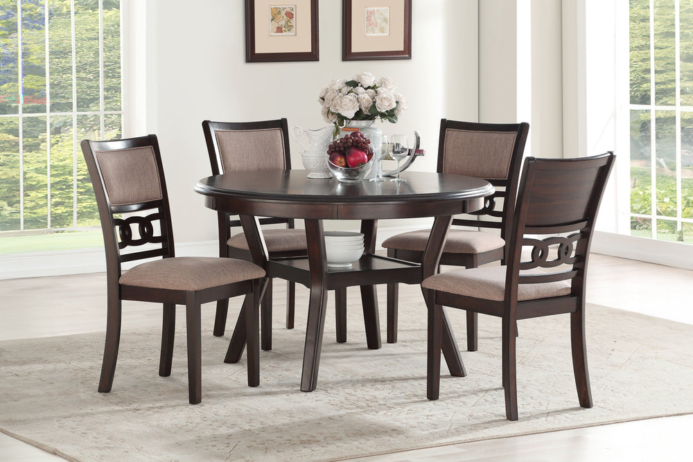 Introducing the versatile and stylish Gia Dining Collection, designed to bring family and friends together for memorable meals and gatherings. This "all in one" dining collection includes a distinctive table and 4 substantial chairs in each carton, ready 