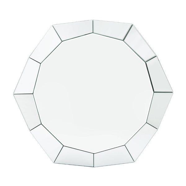 Noralie - 18## Coffee Table - Mirrored & Faux Diamonds
