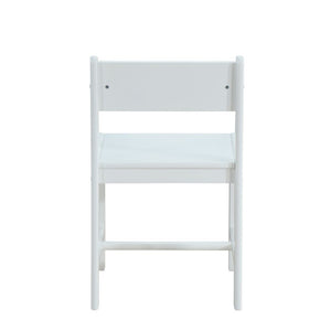  Armless Chair (High Backrest) Stationary Seat: Standard Dining Height Wood Seat & Back: Solid Wood & MDF Backrest Style: Slat (Open) Wood Straight Leg & Crossbar Support (3pc): Solid Wood<br/><br/><b>Product Features</b><ul><li>Armless Chair (High Bac