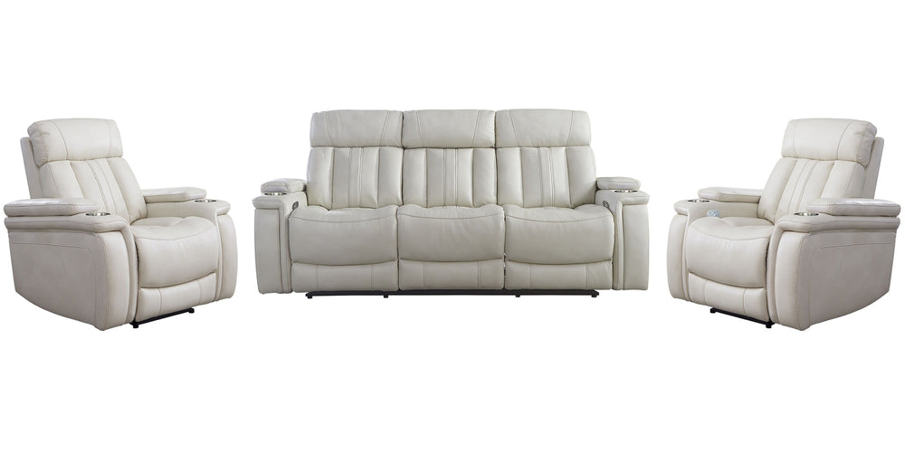 Comfort meets innovation in this inspired Power Reclining Collection. The perfect choice for creating a relaxing environment, this stylish collection features smooth motorized reclining motion and adjustable headrest at just the touch of a button.<br/><br