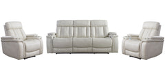 Comfort meets innovation in this inspired Power Reclining Collection. The perfect choice for creating a relaxing environment, this stylish collection features smooth motorized reclining motion and adjustable headrest at just the touch of a button.<br/><br