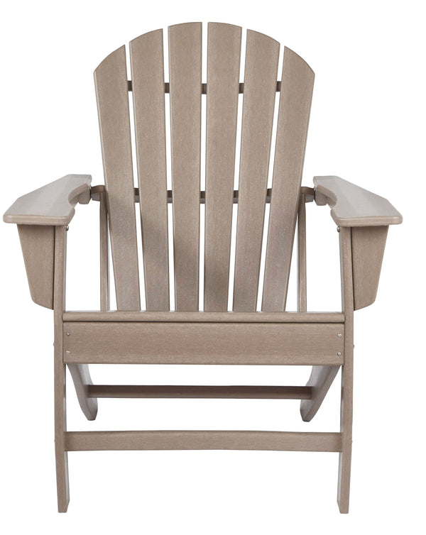 the chairâ€™s slatted styl