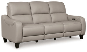 Mercomatic - Gray - 2 Pc. - Power Reclining Sofa
