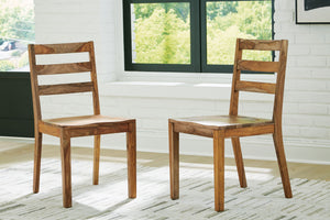  enhanced with a clear wood-tone finish