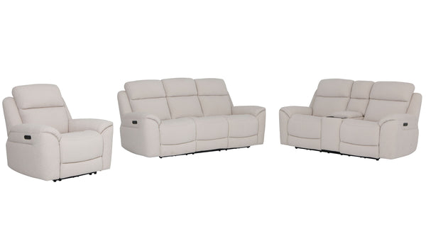 Sebastian - Power Recliner (Set of 2) - Lenox Bone
