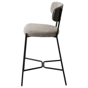 Elison - Counter Height Bar Stool (Set of 2) - Light Brown