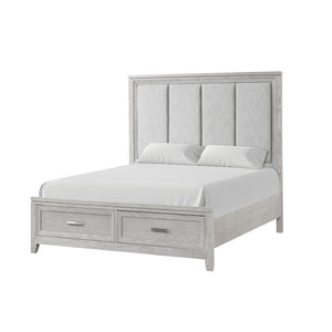 The Fiona Storage Bed is a testament to craftsmanship and design. Constructed with Acacia solids