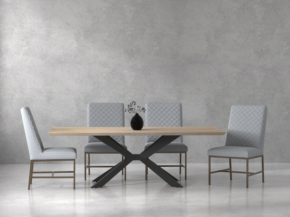 When it comes to statement-making style, the Crossings Monaco table has no equal. Its bold presence combines a globally inspired mix of mango wood and a gunmetal base for and impressive design statement. Offering the ultimate in form and function, this is