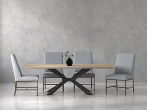 When it comes to statement-making style, the Crossings Monaco table has no equal. Its bold presence combines a globally inspired mix of mango wood and a gunmetal base for and impressive design statement. Offering the ultimate in form and function, this is