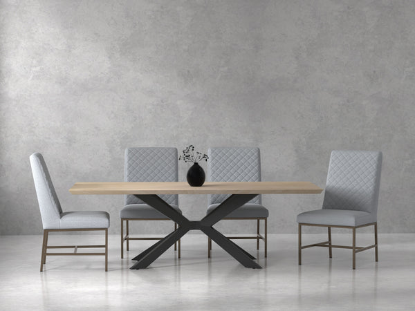 When it comes to statement-making style, the Crossings Monaco table has no equal. Its bold presence combines a globally inspired mix of mango wood and a gunmetal base for and impressive design statement. Offering the ultimate in form and function, this is