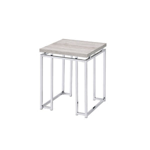  Square End Table â€¢ NO Storage â€¢ Wooden Top