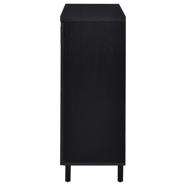 Brixton - 2-Door Entryway Shoe Storage Cabinets - Black