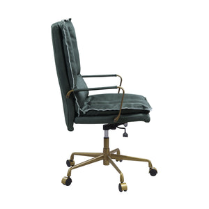Tinzud - Office Chair - Dark Green Finish