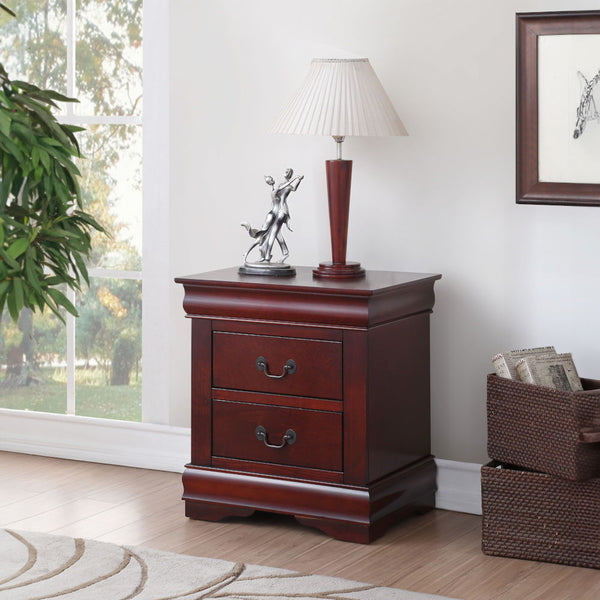 Louis Philippe - Nightstand - Dark Brown