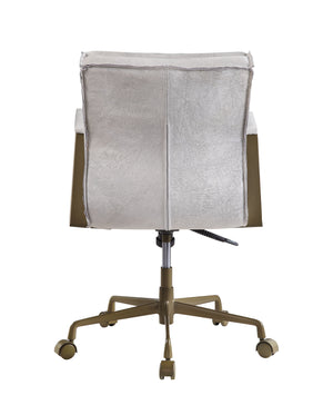 Attica - Executive Office Chair - Vintage White Top Grain Leather