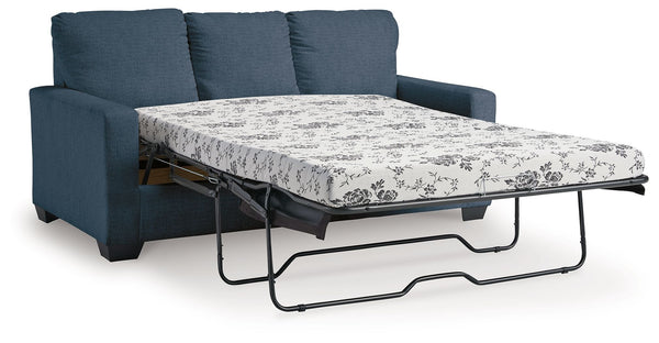 Rannis - Navy - Full Sofa Sleeper