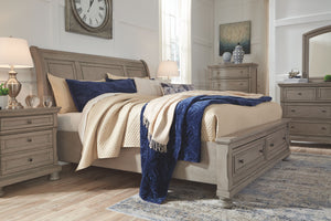Lettner - Light Gray - 7 Pc. - Dresser