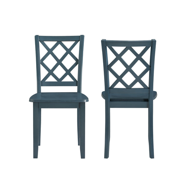 Trellis - Dining Chair (Set of 2) - Blue