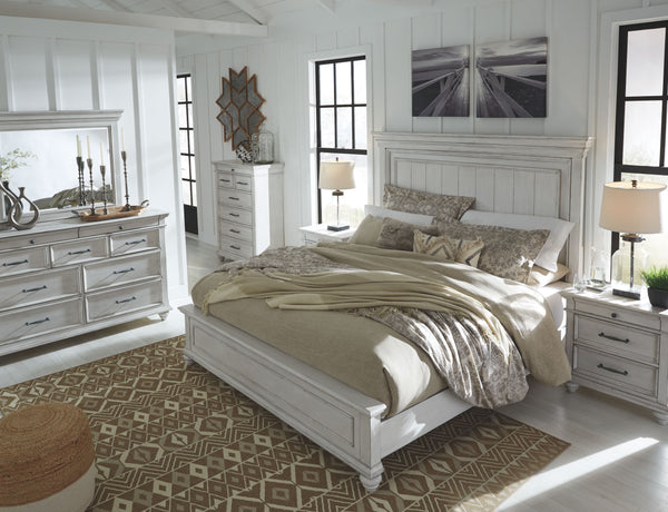 Kanwyn - Whitewash - 5 Pc. - Dresser