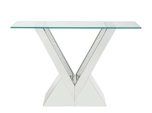 Noralie - Accent Table - Clear Glass