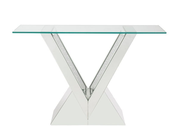 Noralie - Accent Table - Clear Glass