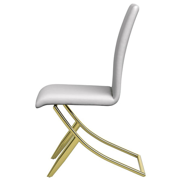 Carmelia - Upholstered Dining Side Chairs (Set of 4) - White
