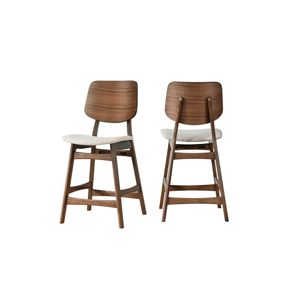 Oscar - Counter Chair - Walnut