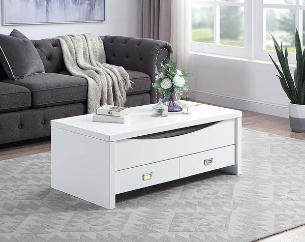 Ramiel - Coffee Table - White - 45-"
