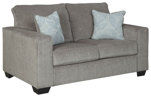  the decidedly contemporary profile is enhanced with plump cushioning and a chenille-feel upholstery that-'s so pleasing to the touch. Sure to p