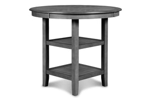  durability and function in mind. This dining set provides spacious seating for four