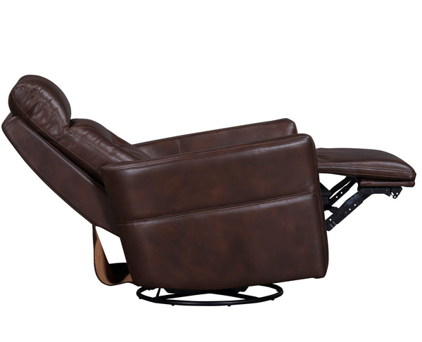 Remmington - Power Swivel Glider Recliner (Set of 2) - Auburn