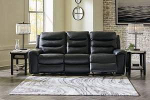  this power reclining sofa and loveseat has a sleek sensibility that seamlessly elevates your living room aesthetic. Explore endless possibilities for comfort with its one-touch power control