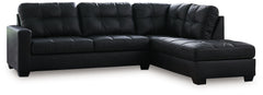 Everyday comfort meets versatile style in this sectional. The handsome hue of the goes-with-anything faux leather takes away the stress of styling, expertly pairing with your existing aesthetic. From kicking back on the weekends to relaxing post-work, liv
