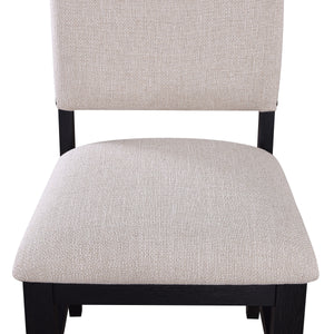 Regent - 6 Piece Dining Room Set - Charcoal Black