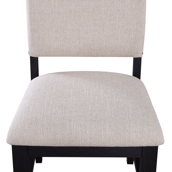Regent - 5 Piece Dining Room Set - Charcoal Black