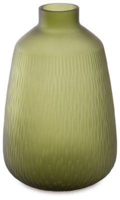 Creating a contemporary haven is all in the details. With this vase, you can keep your elevated aesthetic consistent from indoors to out. Its luxe green color brings a touch of brightness to your tabletops and shelves. Take on-trend design one step furthe