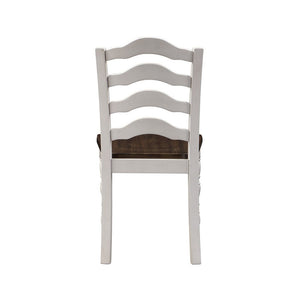 Bettina - Dining Set (5 Piece) - Antique White & Weathered Oak