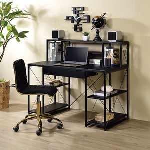  this piece has open shelving