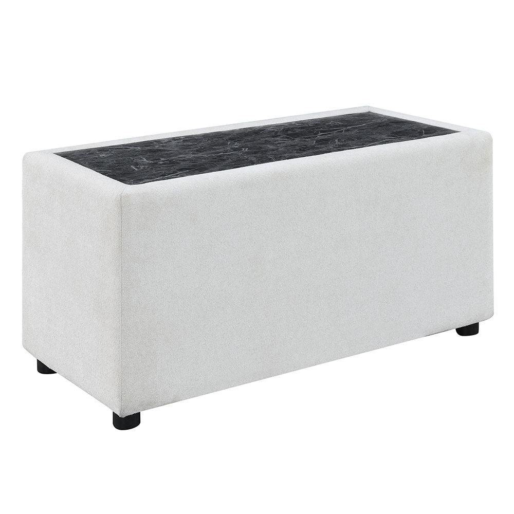 Marisa sectional sofa in luxurious beige boucle fabric is a perfect blend of style and comfort. With its plush pillows and spacious seating, it invites you to unwind in elegance. Ideal for any modern living room, this sectional offers a chic and cozy atmo