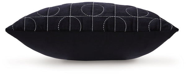 Kydner - Black / Silver - Pillow (Set of 4)