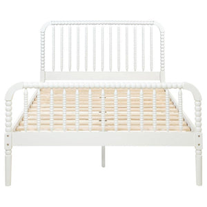 Jones - Wood Full Open Frame Bed - White