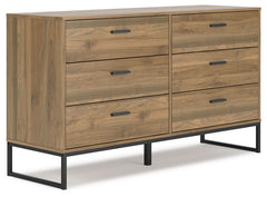 Is your bedroom in need of a refresh? And do you love mid-century modern design? Then this dresser is calling your name. Simple lines and an industrial-chic vibe will seal the deal. Settle into its laid-back style, and plan to stay for a while.<br/><br/><