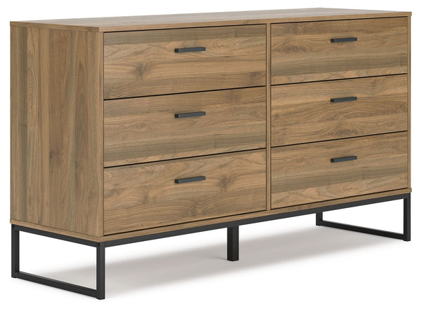 Is your bedroom in need of a refresh? And do you love mid-century modern design? Then this dresser is calling your name. Simple lines and an industrial-chic vibe will seal the deal. Settle into its laid-back style, and plan to stay for a while.<br/><br/><