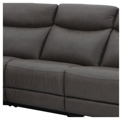 The Momentum power recliner offers luxury and user-friendly designs for ultimate comfort and relaxation. Its easy-to-use power recline and power headrest allow you to find your preferred position effortlessly. The zero-gravity feature ensures optimal comf
