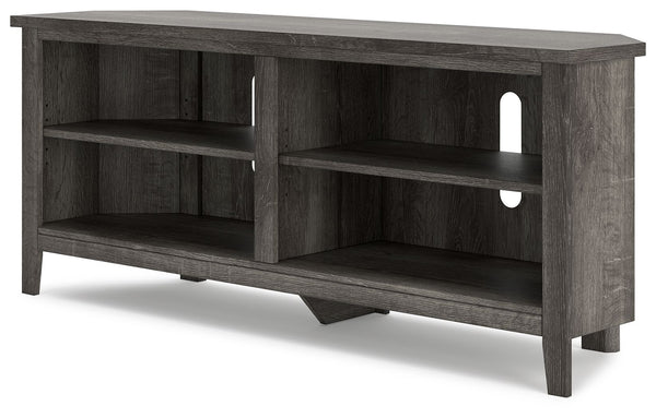  itâ€™s well equipped with shelving and cutouts for wire management.