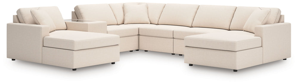 Looking cool and contemporary is great. But when it comes down to it, youâ€™re all about low-maintenance lounging. With the performance fabric on this sectional, cleaning spills is a breeze. Its customizable modular design caters to your ever-changing nee